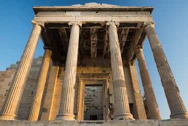 Akropolis bei Sonnenuntergang, UNESCO-Weltkulturerbe, Athen, Region Attika, Griechenland, Europa - RHPLF10397
