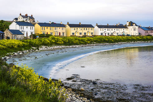 Fischerhafen auf der Insel Rathlin, Grafschaft Antrim, Ulster, Nordirland, Vereinigtes Königreich, Europa - RHPLF10432