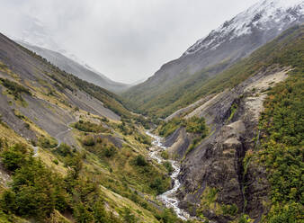 Ascencio-Fluss, Torres del Paine-Nationalpark, Patagonien, Chile, Südamerika - RHPLF10692