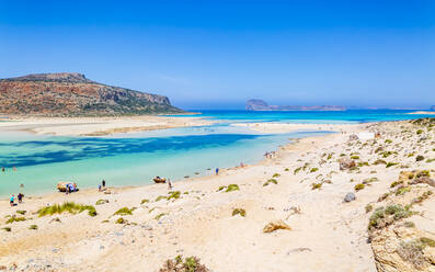 Balos Bay Beach, Gramvousa Halbinsel, Kreta, Griechische Inseln, Griechenland, Europa - RHPLF11079