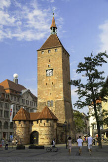 Weißer Turm, Nürnberg, Bayern, Deutschland, Europa - RHPLF11100