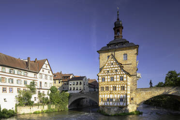 Altes Rathaus, Bamberg, UNESCO-Welterbe, Bayern, Deutschland, Europa - RHPLF11104