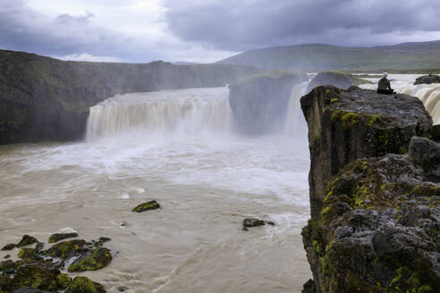 Godafoss-Wasserfall in Island, Europa - RHPLF11177