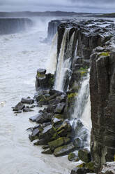 Selfoss-Wasserfall in der Jokulsargljufur-Schlucht, Island, Europa - RHPLF11185