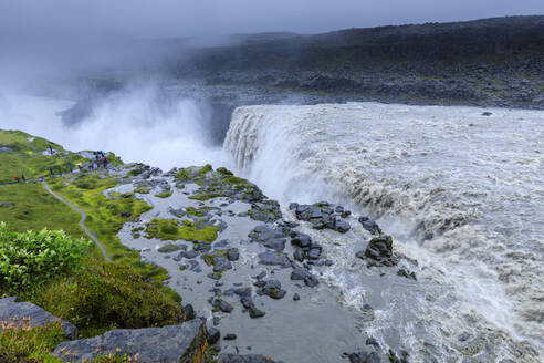 Dettifoss-Wasserfall im Vatnajokull-Nationalpark, Island, Europa - RHPLF11186