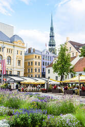 Livu-Platz, Altstadt, UNESCO-Weltkulturerbe, Riga, Lettland, Europa - RHPLF11245