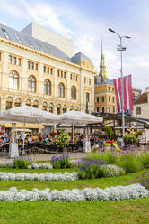 Livu-Platz, UNESCO-Weltkulturerbe, Riga, Lettland, Europa - RHPLF11246