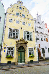 Drei Brüder, Altstadt, UNESCO-Weltkulturerbe, Riga, Lettland, Europa - RHPLF11258