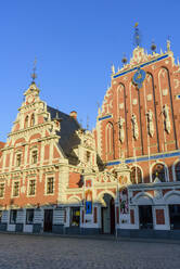 Haus der Schwarzköpfe, Rathausplatz, UNESCO-Weltkulturerbe, Riga, Lettland, Europa - RHPLF11262