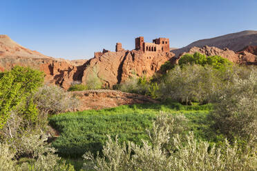 Kasbah Ait Aesh, Dades-Tal, Atlasgebirge, Südmarokko, Marokko, Nordafrika, Afrika - RHPLF11360