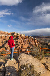 Devils Canyon, Arches National Park, Moab, Utah, Vereinigte Staaten von Amerika, Nord-Amerika - RHPLF11399