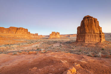 Park Avenue, Arches National Park, Moab, Utah, Vereinigte Staaten von Amerika, Nord-Amerika - RHPLF11412