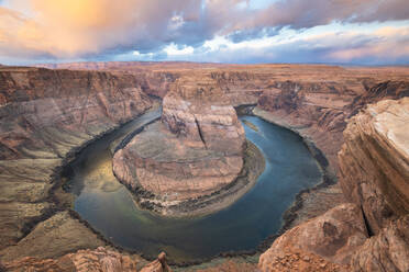 Horseshoe Bend on the Colorado River, Page, Arizona, United States of America, North America - RHPLF11418