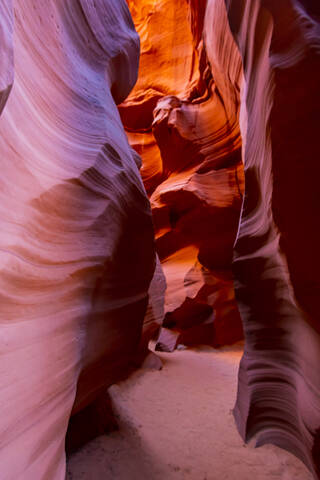 Antelope Canyon, Navajo Tribal Park, Page, Arizona, Vereinigte Staaten von Amerika, Nordamerika, lizenzfreies Stockfoto