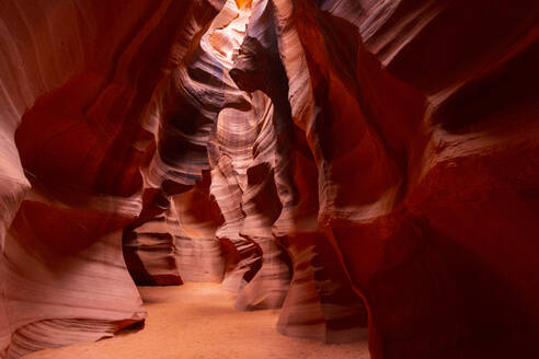 Antelope Canyon, Navajo Tribal Park, Page, Arizona, United States of America, North America - RHPLF11429