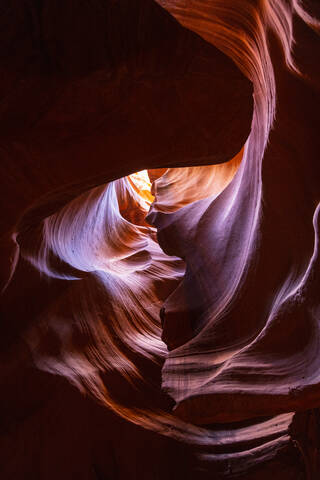 Antelope Canyon, Navajo Tribal Park, Page, Arizona, Vereinigte Staaten von Amerika, Nordamerika, lizenzfreies Stockfoto