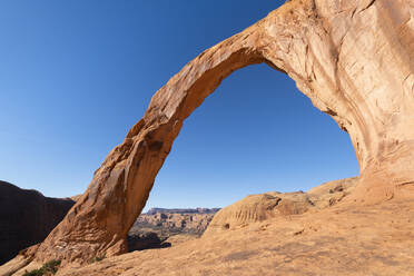 Corona Arch and Bootlegger Canyon, Moab, Utah, United States of America, North America - RHPLF11449