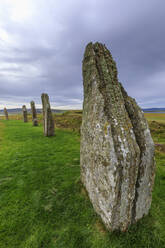 Ring of Brodgar stone circle in Orkney Islands, Scotland, Europe - RHPLF11575