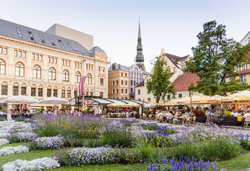 Livu-Platz, Altstadt, UNESCO-Weltkulturerbe, Riga, Lettland, Europa - RHPLF11622