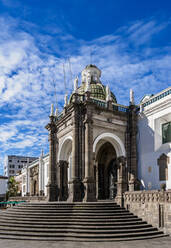 Metropolitan-Kathedrale von Quito am Unabhängigkeitsplatz (Plaza Grande), Quito, Provinz Pichincha, Ecuador, Südamerika - RHPLF11636