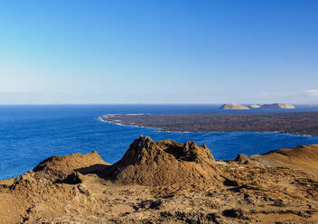 Vulkanlandschaft der Insel Bartolome, Galapagos, UNESCO-Weltkulturerbe, Ecuador, Südamerika - RHPLF11679