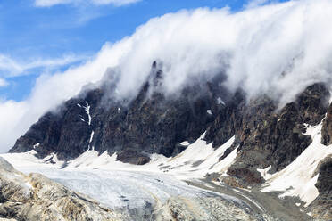 Clouds above the Scerscen glacier, Valmalenco, Valtellina, Lombardy, Italy, Europe - RHPLF11698