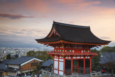 The Deva Gate, Kiyomizu-dera Temple, Kyoto, Japan, Asia - RHPLF11753