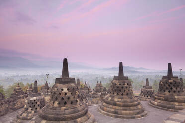 Borobudur-Tempel, UNESCO-Weltkulturerbe, Magelang, Java, Indonesien, Südostasien, Asien - RHPLF11778