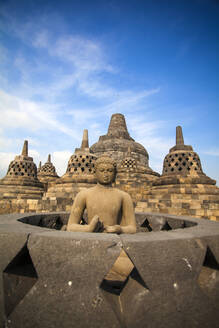 Borobudur-Tempel, UNESCO-Weltkulturerbe, Magelang, Java, Indonesien, Südostasien, Asien - RHPLF11779