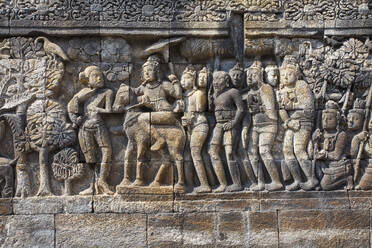 Borobudur-Tempel, UNESCO-Weltkulturerbe, Magelang, Java, Indonesien, Südostasien, Asien - RHPLF11781