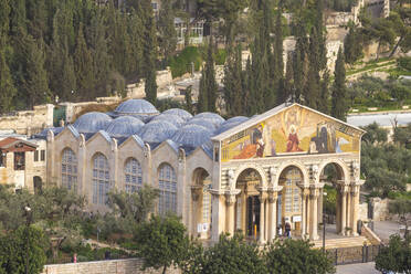 Kirche aller Völker (Schmerzenskirche) (Basilika des Schmerzes), Ölberg, Jerusalem, Israel, Naher Osten - RHPLF11870