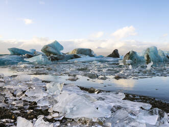 Jokulsarlon Eisberg-Gletscherlagune, Island, Polarregionen - RHPLF11891