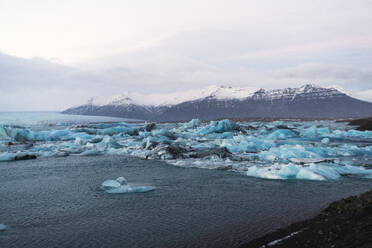 Jokulsarlon Eisberg-Lagune, Island, Polarregionen - RHPLF11899
