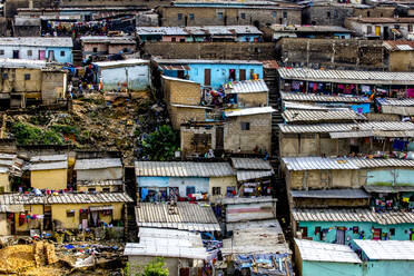 Slums in Abidjan, Elfenbeinküste, Westafrika, Afrika - RHPLF11949