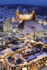 Weihnachtsmarkt, Freudenstadt, Schwarzwald, Baden Württemberg, Deutschland, Europa - RHPLF11958