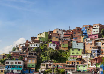 Comuna 13, Medellin, Departement Antioquia, Kolumbien, Südamerika - RHPLF12202