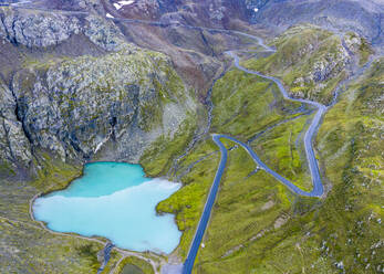 Austria, Tirol, Kauner Valley Glacier Road and Lake Weisssee - STSF02271