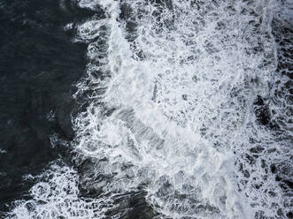 Aerial view of splashing waves - DAMF00074