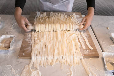 Making pasta - JOHF01822
