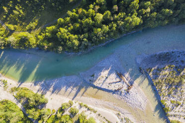 Deutschland, Bayern, Luftaufnahme der Isar - SIEF09095