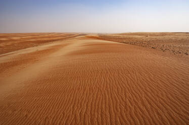 Sultanate Of Oman, Wahiba Sands, dunes in the desert - WWF05267