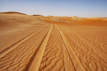 Sultanat Oman, Wahiba Sands, Dünen in der Wüste - WWF05268