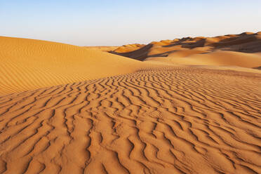 Sultanate Of Oman, Wahiba Sands, dunes in the desert - WWF05272