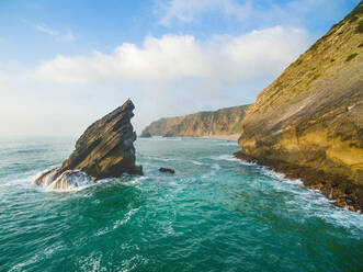 Praia da Adraga views on the coast of Portugal - AAEF04179