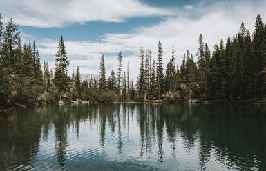 Aussicht auf die Grassi Lakes in Canmore, Alberta, Kanada. - CAVF63357