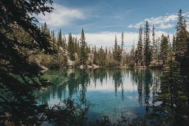 Aussicht auf die Grassi Lakes in Canmore, Alberta, Kanada. - CAVF63363