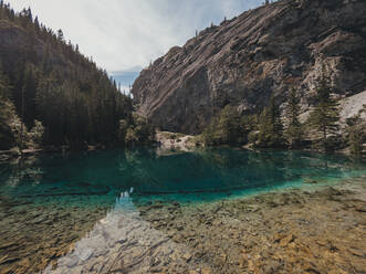 Aussicht auf die Grassi Lakes in Canmore, Alberta, Kanada. - CAVF63368