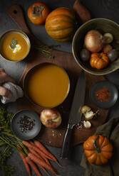 Fall Cooking Soup - CAVF64364