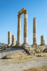 Herkules-Tempel in der Zitadelle von Amman, Amman, Jordanien - CAVF64460