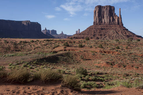 Landschaftsansichten im Monument Valley, nahe der Grenze zwischen Arizona und Utah. - CAVF64548